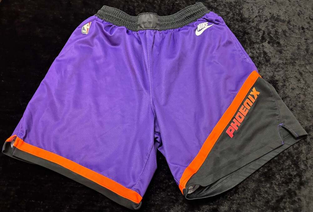 Men 2XL Phoenix Suns Nike Purple 22 Classic Edition Swingman Performance Shorts